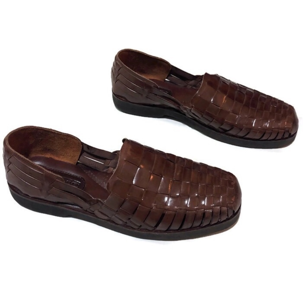 Stacy Adams woven leather shoe